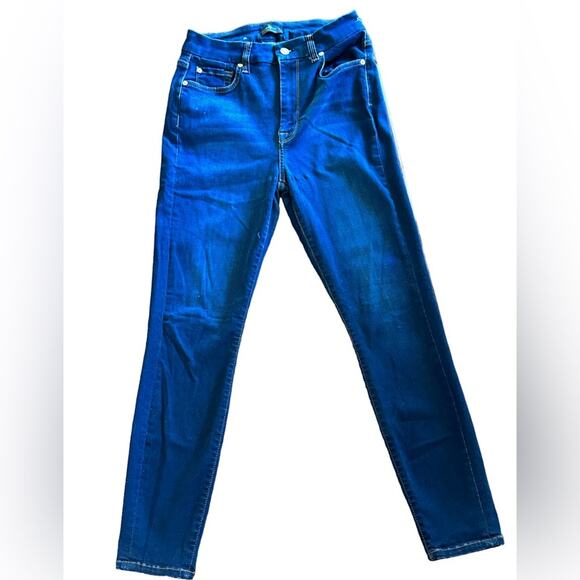 7 for all Mankind Womens Size 28 x 26.5"Inseam Skinny Jeans - Picture 1 of 7